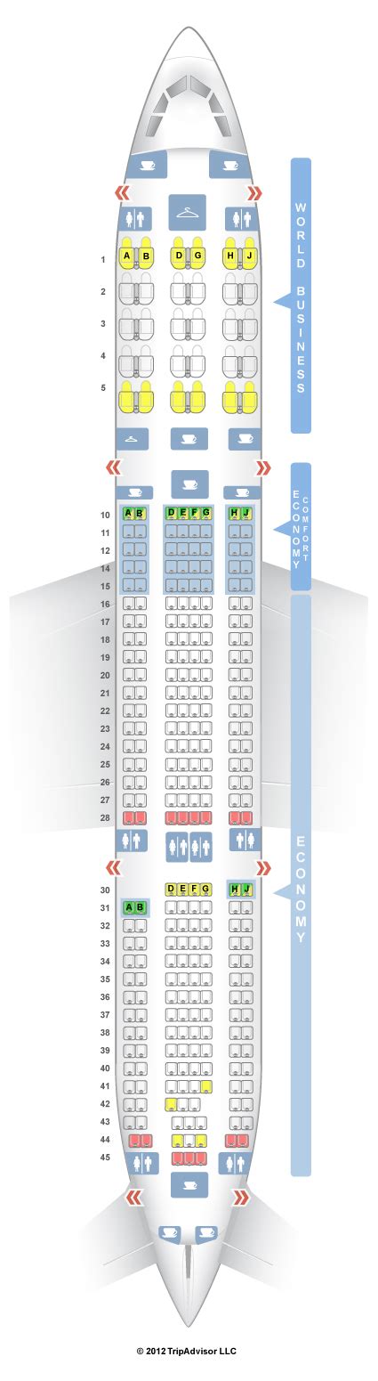 airbus a330-300 klm stoelindeling|SeatGuru Seat Map KLM.